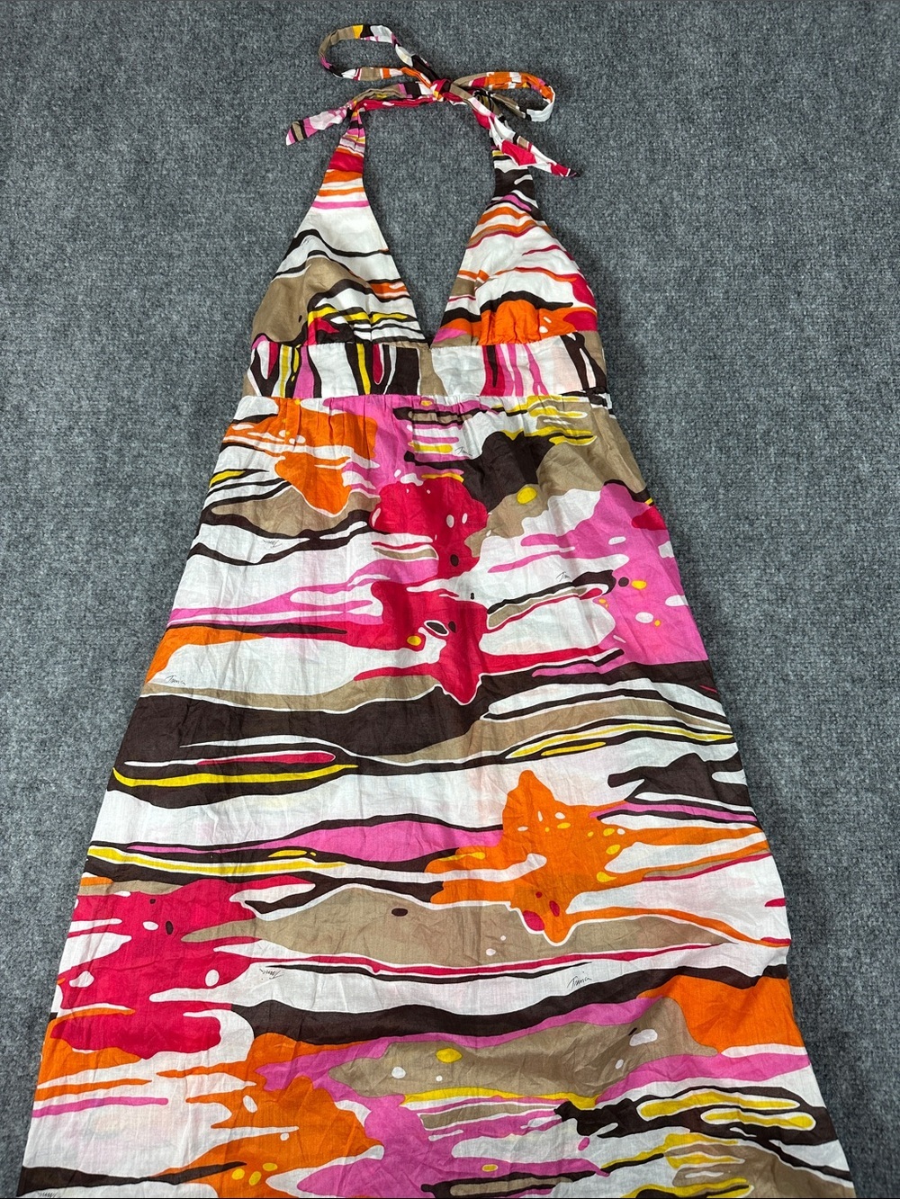 Trina Turk Swim & Spa Halter Cover Up Maxi Dress Women’s Size Small